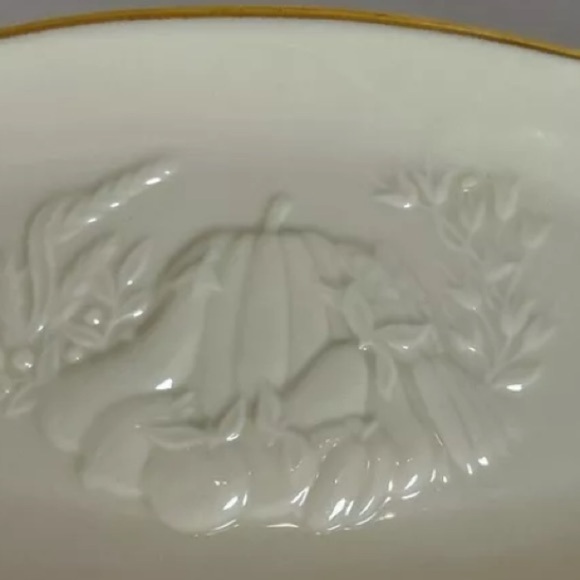 Lenox China Harvest Condiments Dish - Picture 3 of 6